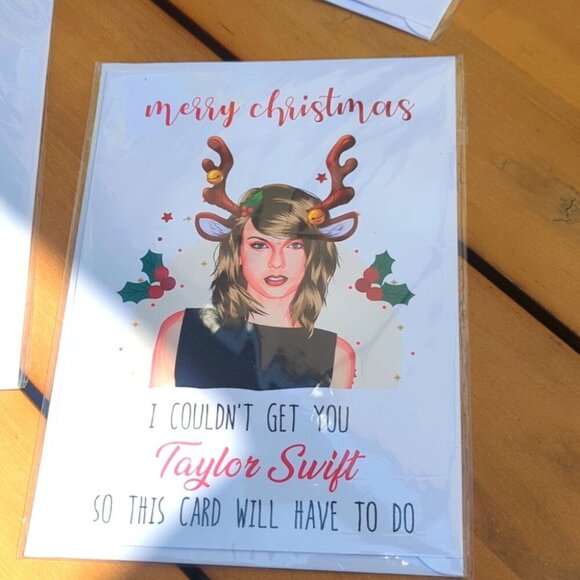 8 Taylor Swift Themed Greeting Cards - New - Picture 2 of 4